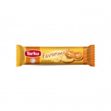 SANDWICH BISCUITS WITH BANANA FLAVOUR CREAM 61G FAVORIMO TORKU (TURKISH)